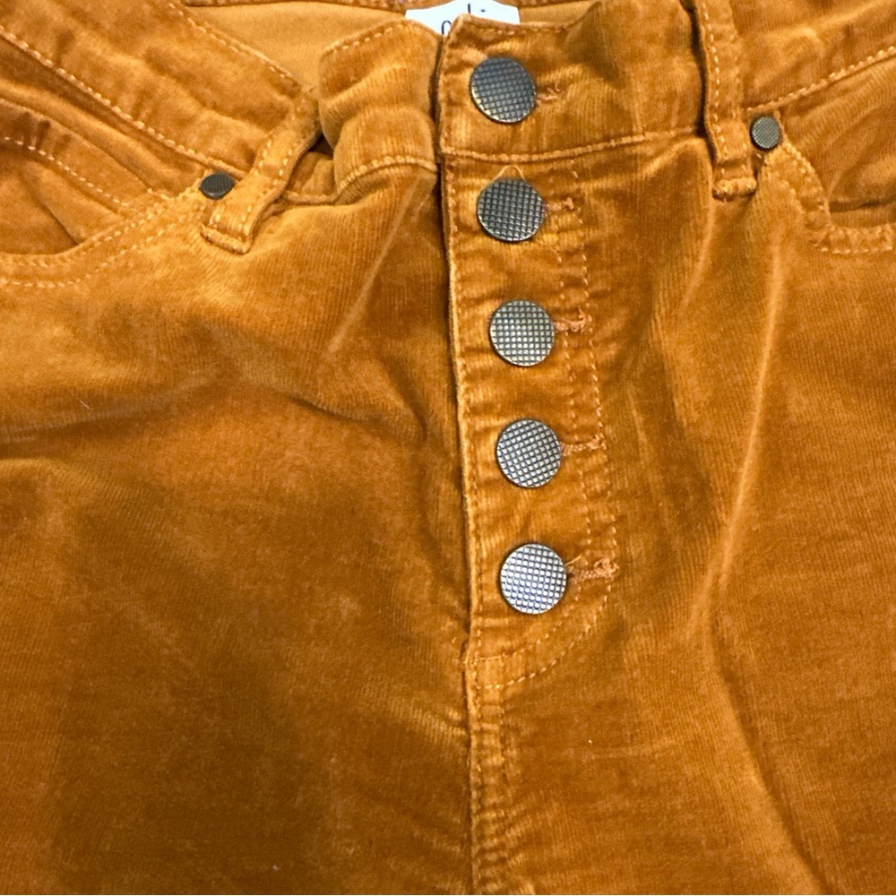 CAbi High Rise Tan Corduroy Jeans - Picture 2 of 5